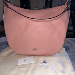 Coach Pebble Leather Elle Hobo Bag